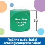 Learning Resources Reading Comprehension Cubes - Set of 6, Kids Ages 6+ Teacher and Classroom Supplies, Reading Aids for Kids - Image 2