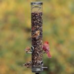 Droll Yankees Classic Sunflower or Mixed Seed Bird Feeder, Ring Pull Advantage, 6 Feeding Stations, 1 lb Bird Seed Capacity, 20-Inch - Image 2