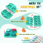 STEM Board Games,Puzzle Logical Builder Kids Toys,Preschool Montessori Brain Teasers Birthday Gifts for Kids 4-8 Years Old - Image 3