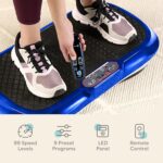 Lifepro Waver Vibration Plate Exercise Machine – High-Intensity Vibration for Muscle Activation, Full-Body Workout Vibrating Platform with Loop Bands, Fitness Equipment for Strength Toning & Fat Loss - Image 5