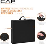 CAP Barbell All Purpose Folding Anti Tear Exercise Training Aerobic Fitness Gym & Gymnastics Balance Mat | Multiple options - Image 3