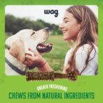 Amazon Brand-Wag Dental Dog Treats to Help Clean Teeth & Freshen Breath - Tiny - Amazon Vine - Image 9