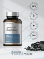 Horbaach Liposomal Glutathione Supplement 500mg | 90 Softgels | Non-GMO & Gluten Free - Image 5