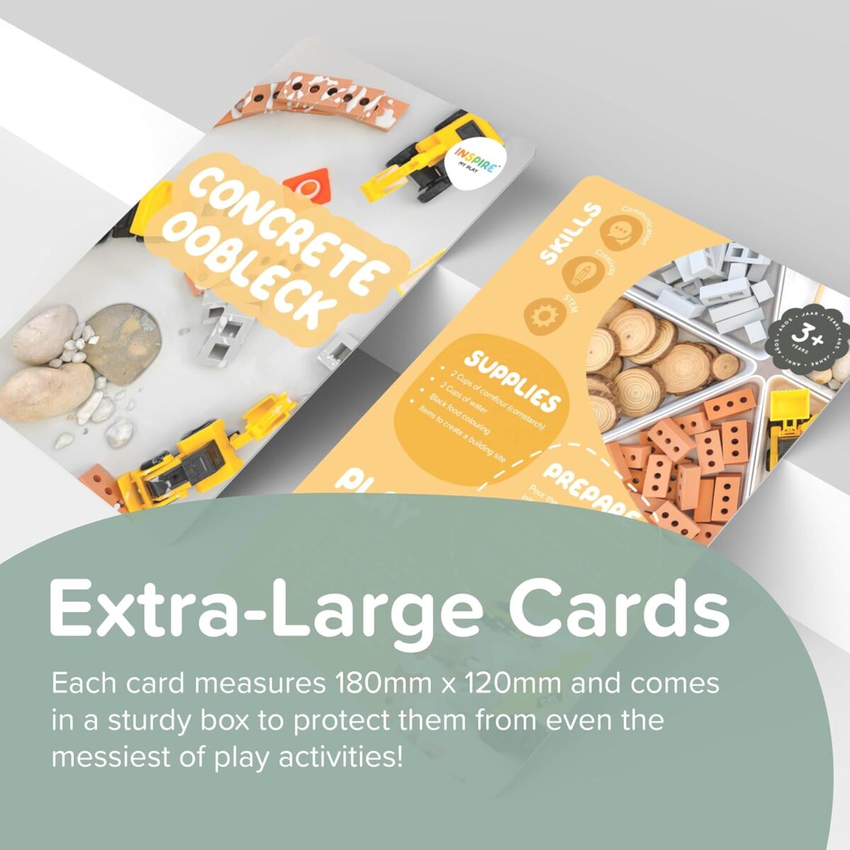 Inspire My PLAY - 30 x Sensory Play Activity Cards - Inspiration for Creative Play Activities - Sensory Cards for Toddler Learning - Image 7