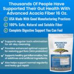 Advanced Acacia Fiber Powder 5 Ibs (80oz) Soluble Leaky Gut Repair, Organic Fiber Supplement Powder Prebiotic for Gut Repair - 2 Pack - Image 3