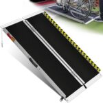 VNN Portable Wheelchair Ramp 4FT, Non-Slip Aluminum Folding Handicap Ramp, Door Threshold Wheelchair Ramps for Home, Wheel Chair Ramp for Home Steps, Scooter Ramp, Doorways
