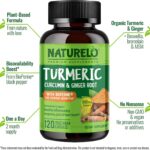 NATURELO Turmeric Curcumin - BioPerine for Better Absorption - Black Pepper, Ginger Root, Curcuminoids - Plant-Based Joint Discomfort Support - 120 Vegan Capsules - Image 4