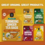 FGO Organic Turmeric Ginger Tea, Eco-Conscious Tea Bags, 100 Count, Packaging May Vary (Pack of 1) - Image 7