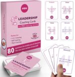 MBM 80 Leadership Coaching Cards. Confidence Building Flash Cards, Emotional Intelligence Conversation Starters & Coaching Tools for Managers