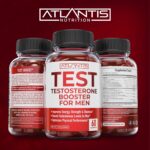Atlantis Nutrition Testosterone Booster For Men Gummies - Male Enhancement, Boosts Energy, & Optimizes Physical Performance Formulated w/Tribulus, Horny Goat Weed, Saw Palmetto, Maca Root - 60 Gummies - Image 7