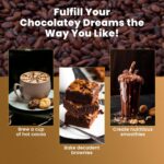 GoldCoast 100% Natural Cacao Powder, Made from Raw Ghanaian Cacao Beans, High Flavanols & Unsweetened, No Additives & Non-GMO, Rich Flavor, 14 Oz - Image 4