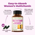 Multivitamin for Women - Daily Womens Multivitamin & Multimineral with Vitamin A, C, D, E, B12, Zinc, Iron. Essential Vitamins for Women for Energy, Focus, Hair Growth & Overall Health. 60 Liquid Caps - Image 8