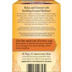 Yogi Tea Soothing Caramel Bedtime Tea - 16 Tea Bags per Pack (4 Packs) - Calming Sleep Tea - Supports Good Sleep - Includes Chamomile Flower, Rooibos Leaf, Roasted Chicory Root & More - Image 2