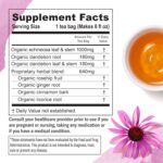 Numi Organic Tea Immunity Variety Pack, 16 Tea Bags (Pack of 3), Elderberry and Echinacea Tea - Image 7