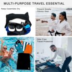 X Large Waterproof Antimicrobial Wet Dry Bag Inhibits Bacteria & Odor from Sweaty Gym Clothes, Dirty Laundry, Swimsuits & Towels for Odor Proof Travel Made in USA 17 X 23.5 inch - Image 6