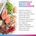 Livingood Daily Methylated Multivitamin for Women & Men, Multi Vitamin - Mineral Supplement Capsules with Iron, B Complex, Selenium, & Zinc - Non-GMO, Gluten-Free, Vegetarian Multi Vitamins for Adults - Image 3