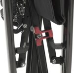 Drive Medical 10266HD-BK Nitro Heavy Duty Foldable Rollator Walker with Seat, Black - Image 6