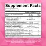 MaryRuth Organics Probiotic Beauty Capsules | Collagen Boost | 1 Month Supply | Vegan Collagen & Probiotic Capsules for Hair, Skin, and Nails | with Biotin for Adults | Non-GMO | 60 Count - Image 2