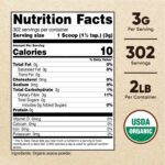 Nutricost Organic Acacia Fiber Powder (2 LB) - USDA Certified Organic, Non-GMO, Gluten Free - Image 2