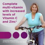 Centrum Silver Women's Multivitamin for Women 50 Plus, Multivitamin/Multimineral Supplement with Vitamin D3, B Vitamins, Non-GMO Ingredients, Supports Memory and Cognition in Older Adults - 200 Ct - Image 3