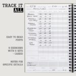 The Ultimate Fitness Journal for Tracking and Crushing Your Gym Goals - Detailed Workout Planner & Log Book For Men and Women - Great Gym Accessories With Calendar, Nutrition & Progress Tracker - Image 3