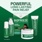 Biofreeze Pain Relief Gel, Arthritis Pain Reliver, Knee & Lower Back Pain Relief, Sore Muscle Relief, Neck Pain Relief, Pharmacist Recommended, FSA Eligible, 3 FL OZ Biofreeze Menthol Gel - Image 6