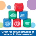 Learning Resources Reading Comprehension Cubes - Set of 6, Kids Ages 6+ Teacher and Classroom Supplies, Reading Aids for Kids - Image 4
