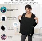 X Large Waterproof Antimicrobial Wet Dry Bag Inhibits Bacteria & Odor from Sweaty Gym Clothes, Dirty Laundry, Swimsuits & Towels for Odor Proof Travel Made in USA 17 X 23.5 inch - Image 2