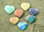 Jet Heart Shaped Chakra 7 Stones Sets Free Booklet Jet International Crystal Therapy Chakra Balancing Reiki Healing Energy Aura w/Pouch Spiritual Metaphysical Divine - Image 3