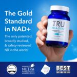 TRU NIAGEN Patented NAD+ Supplement for Anti Aging and Cell Regeneration, 300 mg Niagen, 90 Servings | Supports Cellular Energy, Brain, Muscle | Nicotinamide Riboside (NR) Take 1 Daily | 1 Bottle - Image 5