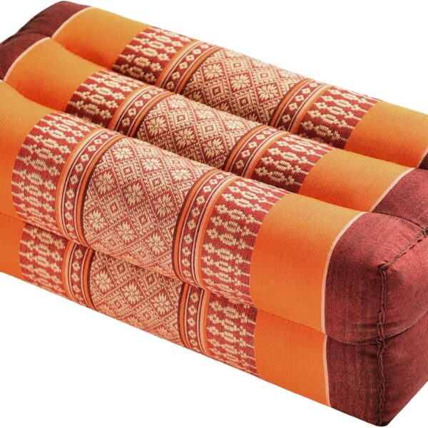 Yoga & Meditation Cushion - Organic Water-Resistant Kapok Filling, Meditation Cushion, Soft Yoga Prop