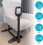 Stander CouchCane, Standing Assistance Aid for Adults, Seniors, and Elderly, Chair Lift Assist, Standup Support, Adjustable Mobility Couch Rails, with Safety Grab Bar Handle and Organizer Pouch - Image 3