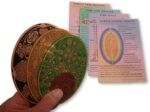 Sacred Geometry Spiritual Meditation Performance Harmonic Activation & Alignment Tool Powerforms 4, Soul Activator Neutral Space Portal Super Cell Energy Healing Cards Velvet Carry Bag - Image 4
