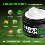 REMEDIAL PAX Instant Hеmp Cream – Soothes Discomfort in Muscles Joints Nerves Back Neck Knees Shoulders Hips– Maximum Joint Support – MSM Turmeric and Arnica – All-Natural Formula - Image 5