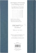 Promptly Journals, Honoring My Loved One: A Remembrance Journal (Deep Blue, Linen) | Grief Gifts for Women and Men | Bereavement Journal | Sympathy Gift - Image 7