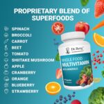Dr. Berg Whole Food Multivitamin with Minerals - Daily Multivitamin for Men and Women - Includes Premium Whole Food Fruits and Vegetable Blend with Folate, Alpha-lipoic Acid and More - 60 Capsules - Image 7