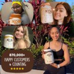 KOS Vegan Protein Powder, Chocolate USDA Organic - Low Carb Pea Protein Blend, Plant Based Superfood with Vitamins & Minerals - Keto, Soy, Gluten Free - Meal Replacement for Women & Men - 10 Servings - Image 6
