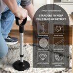 Mobility Aids Tool Adjustable Standing Assist Devices Portability Standing Aid Device Stable Supports Equipment for Rising Indoors, Garden Work,Outdoor Work,Doing Housework - Image 4