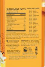 Sunwarrior Vegan Organic Protein Powder Plant-Based | 5 Superfood Quinoa Chia Seed Soy Free Dairy Free Gluten Free Synthetic Free Non-GMO | Vanilla 30 Servings | Classic Plus - Image 2