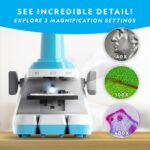 National Geographic Microscope for Kids - Science Kit with an Easy-to-Use Kids Microscope, Up to 400x Zoom, Blank and Prepared Slides, Gifts for 6 7 8 9 & 10, STEM Project Toy (Amazon Exclusive) - Image 5
