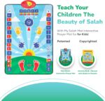My Salah Mat for Kids - Smart Interactive Prayer Mat for Learning The Salah - Fun & Easy Kids Prayer Mat with 36 Touch Keys, 15 Languages, Speaker, & Booklets - Islamic Toys for Ages 3 to 8 - Image 2