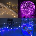 WATERGLIDE 24 Pack Fairy Lights Battery Operated (Included), 6.5ft 20 LED Mini String Lights, Waterproof Silver Wire Firefly Starry Lights for DIY Wedding Christmas Party Mason Jars Decor, Multicolor - Image 7