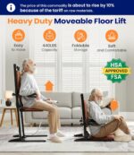 MAIDeSITe Electric Floor Lift, Preassembled Heavy Duty Lift Chairs, Fall Assist Devices Help You Get Up from Floor, Lift Elderly from Floor, Support Up to 440 LBS, FSA HSA Eligible, AX05 - Image 2