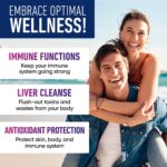 Liposomal Glutathione Supplement 1000MG + 750MG- Glutathione Liposomal with VIT C + Phospholipid Antioxidant Complex - Liver Detox and Immune Support Supplement - 120 Caps - Powder&Liquid Alternative - Image 6