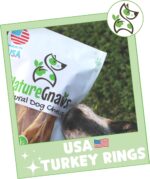 Nature Gnaws USA Turkey Tendon Rings for Dogs (8oz) - Delicious Grain Free Reward Snack for Small, Medium & Large Breeds - Premium Natural Dog Chew Treats - Image 7