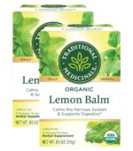 Traditional Medicinals Tea Lemon Balm Org ( 2 Pack)
