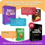 Do or Donut Card Game – Exciting Family & Couples Game Night Challenge, Fun Game for Family Gatherings, Parties, Classrooms, Kids & Adults – 3-8 Players, Ages 8+, 30 Mins of Laughter & Entertainment! - Image 4