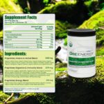 EnergyFirst Energize and Detoxify Greenergy Organic Superfood Powder - Vegan, Gluten-Free, Sugar-Free, Non-GMO - 30 Servings for Daily Energy & Immunity Boost! - Image 2