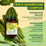 MegaFood Magnesium 300 mg - Highly absorbable Blend of Magnesium Glycinate, Citrate & Malate to Help Support Heart, Nerve Health and Relaxation - 60 Capsules (30 Servings) - Image 5