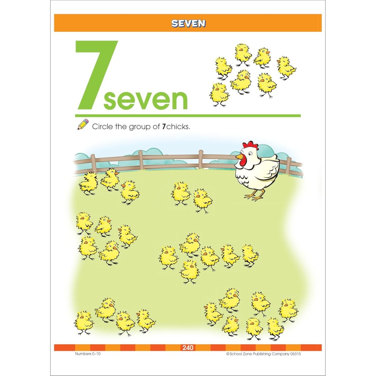 School Zone Big Preschool Workbook: 320 Pages, Toddler, Pre-K, ABCs, Alphabet, Basic Phonics, Writing Skills, Early Math & Numbers, Colors & Shapes, Matching, Follow Directions, Ages 3-5 - Image 6